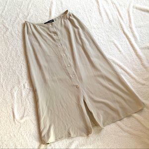 100% SILK Vintage Ellen Tracy Skirt